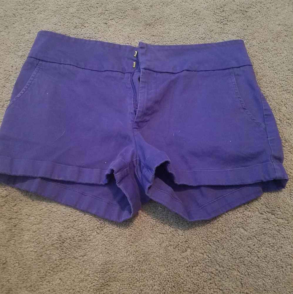 Purple shorts